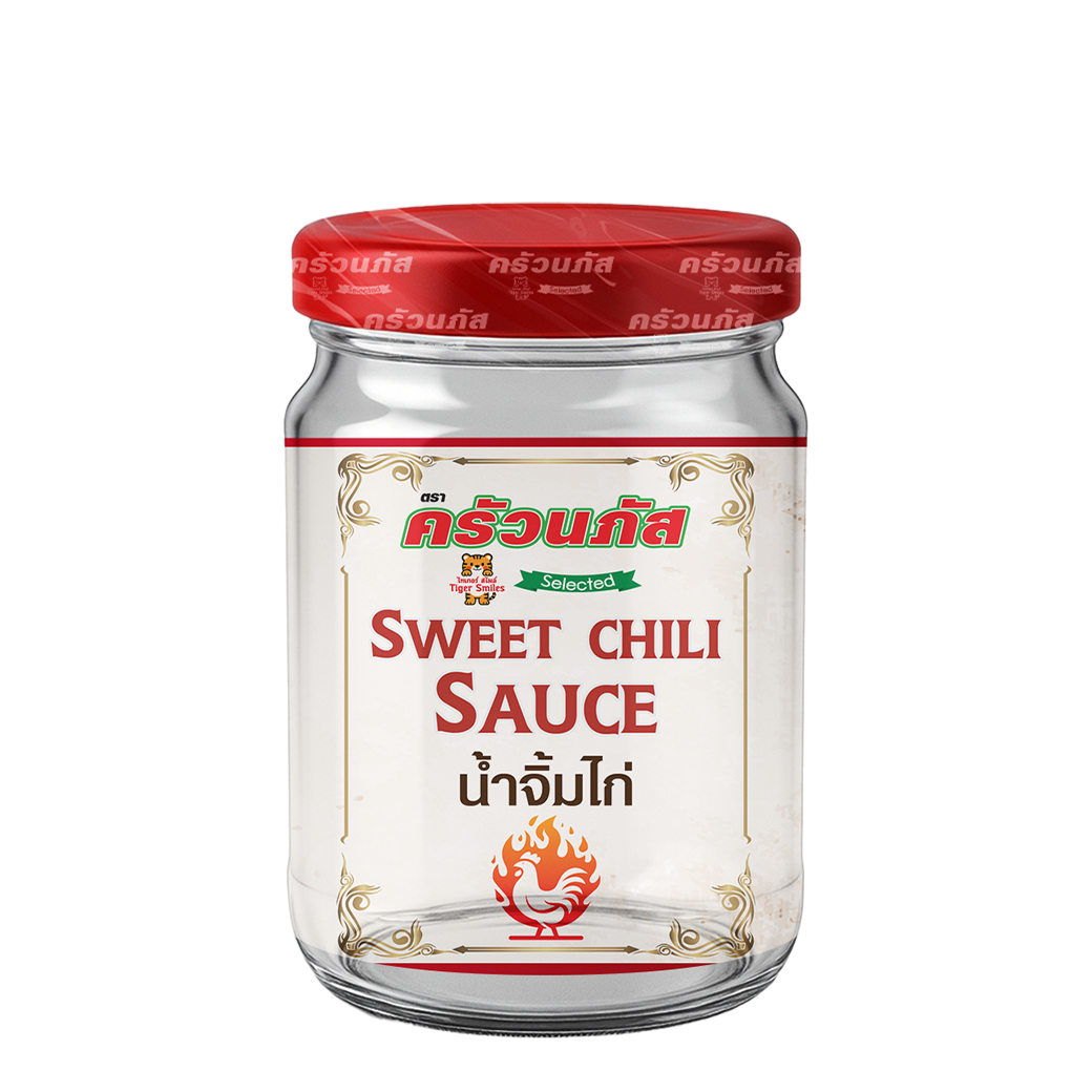Kruanapat Sweet Chili Sauce (Glass jar) 450g x 24 jar